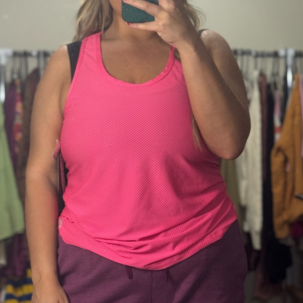 RBX Pink Workout Tank